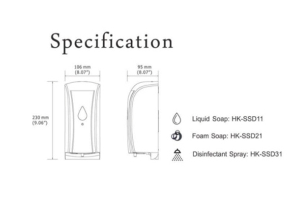 Auto Multi-Function Dispenser(500ML)